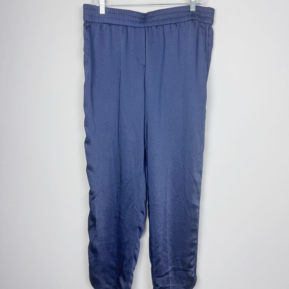 PEACE OF CLOTH | NEW Randy Elastic Waist Pull On Satin Look Pants Women’s Size L